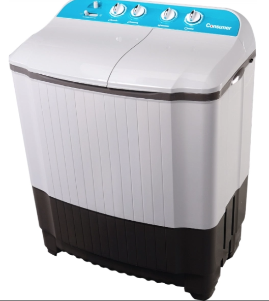 LAVADORA SEMI AUTOMATICA CONSUMER DOBLE TANQUE 10K