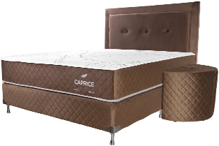 JUEGO COMPLETO SOMMIER PARANA CAPRICE 140*200 MARRON