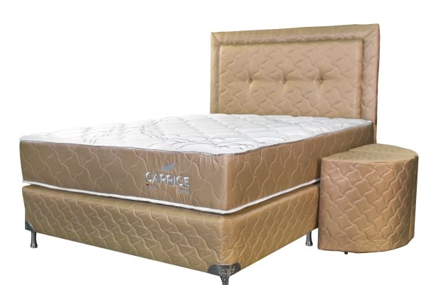 JUEGO COMPLETO SOMMIER PARANA CAPRICE 160*200 BEIGE