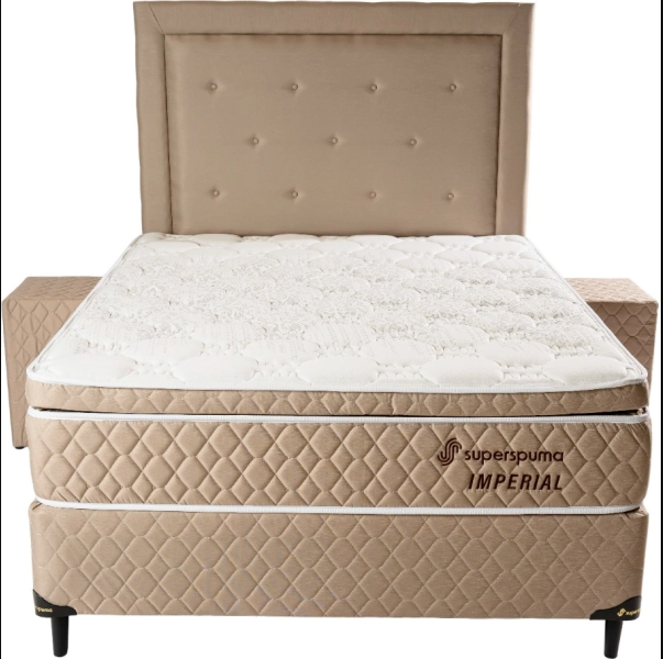 JUEGO COMPLETO SUPERSPUMA IMPERIAL 140 BEIGE
