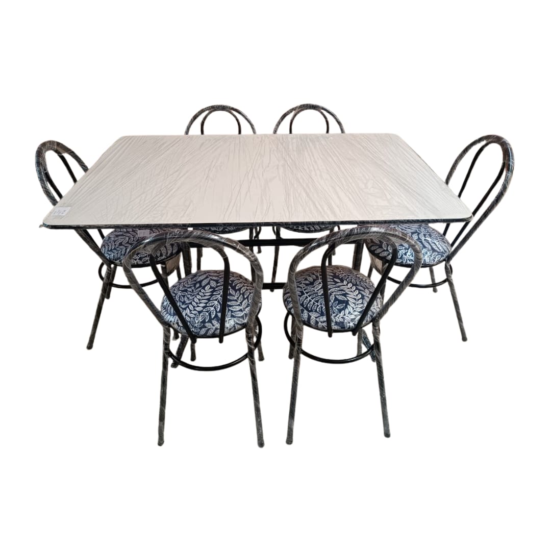 JUEGO DE COMEDOR VICTORIA 6 SILLAS COD.325