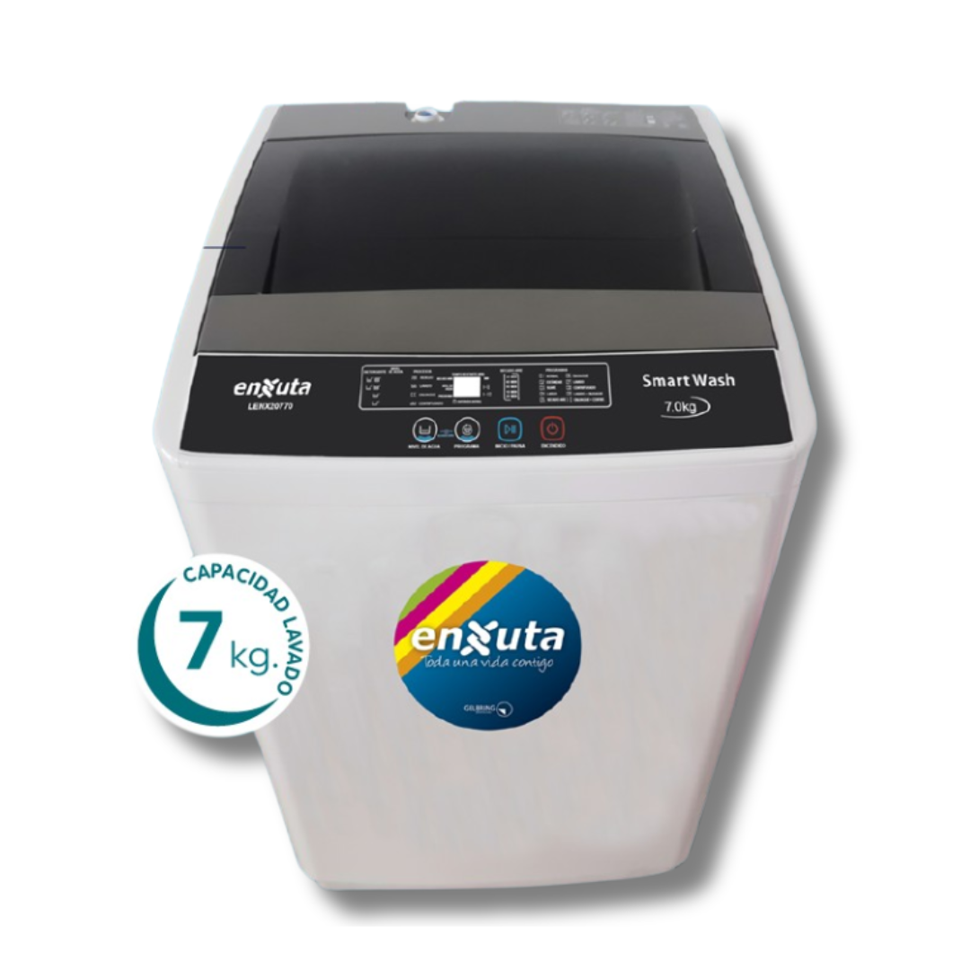 LAVARROPA AUT. ENXUTA 7K C/SUPERIOR