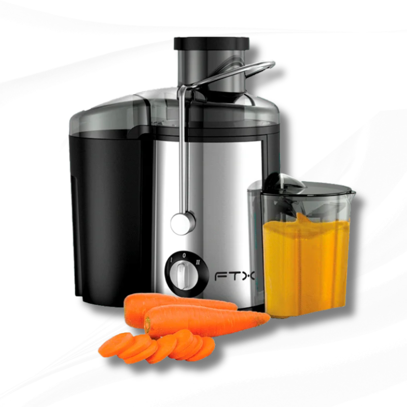 EXTRACTOR DE JUGO FTX 1.2LTS 2VELOC. NEGRO/INOX 1000W