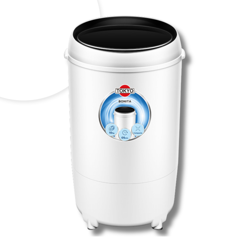 CENTRIFUGADORA TOKYO BONITA 10KGS BLANCA C/ TIMER