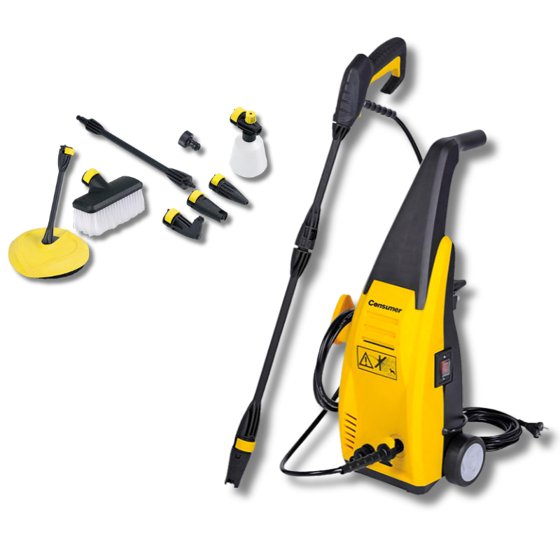 HIDROLAVADORA CONSUMER ALTA PRESIÓN 1500W