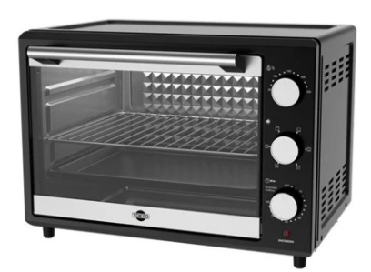 HORNO ELECTRICO TOKYO LISTO 46L NEGRO