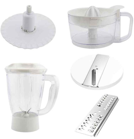 MULTIPROCESADOR NAPPO CON LICUADORA Y ACCESORIOS NED-058