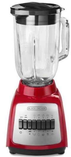 LICUADORA BLACK + DECKER ICE CRUSH  ROJA