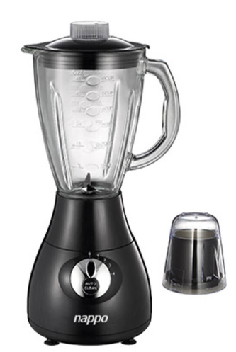 LICUADORA NAPPO 1,5L JARRA VIDRIO 4V 550W